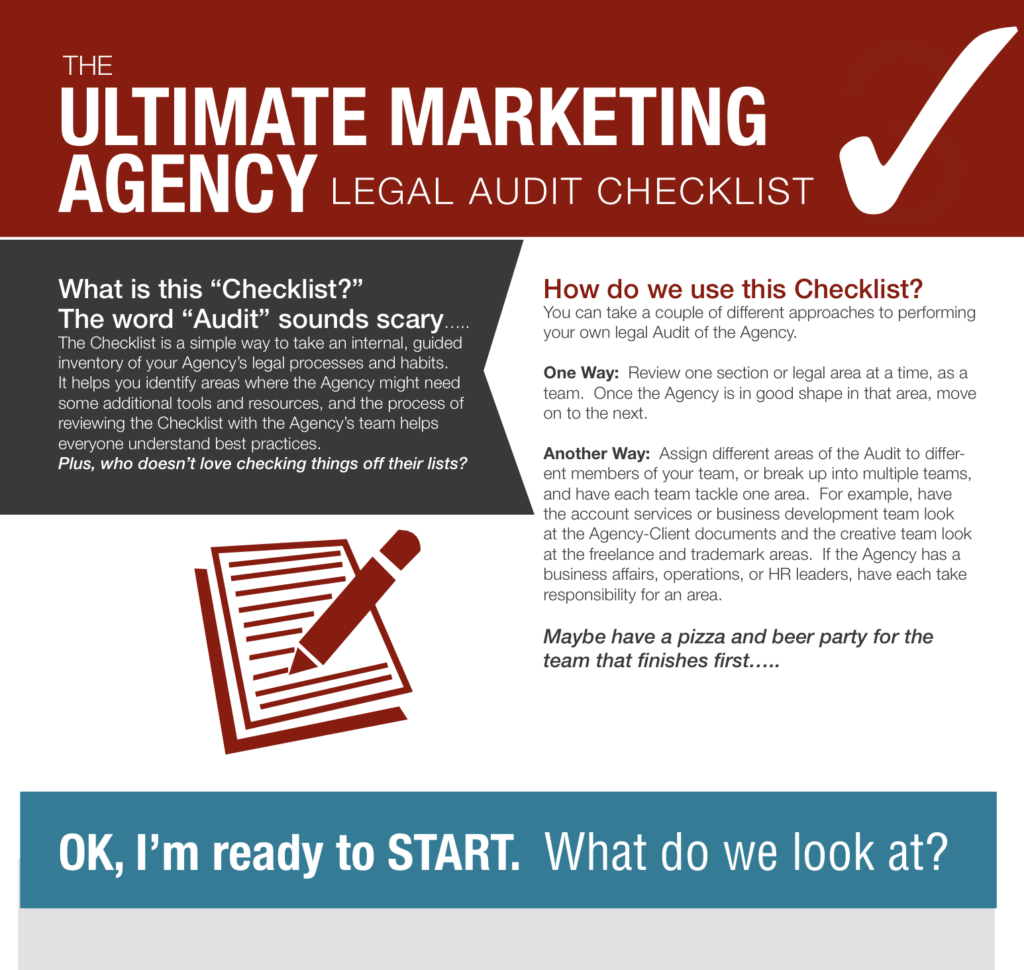 The Ultimate Marketing Agency Legal Audit Checklist