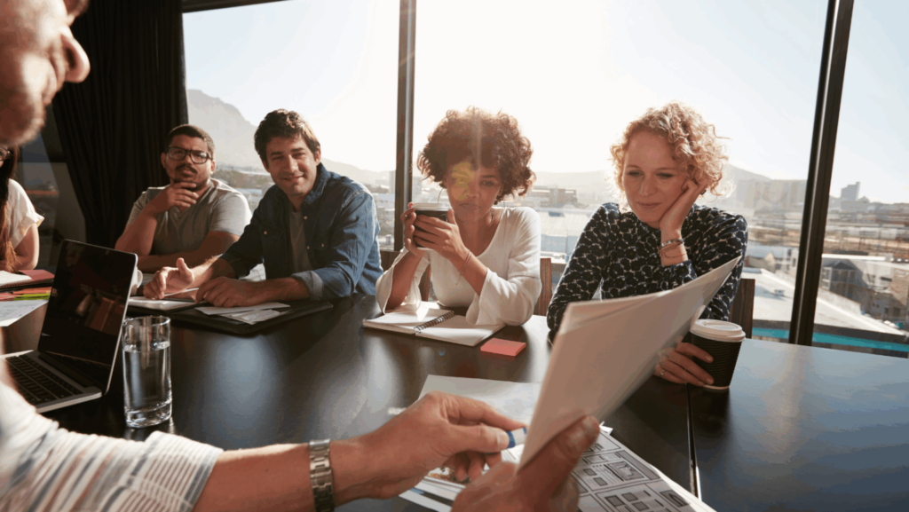 Legal + Creative Blog - people at conference table